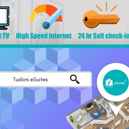 Tudors Esuites 4 Bedroom House Driveway & Garden Μπέρμιγχαμ Εξωτερικό φωτογραφία