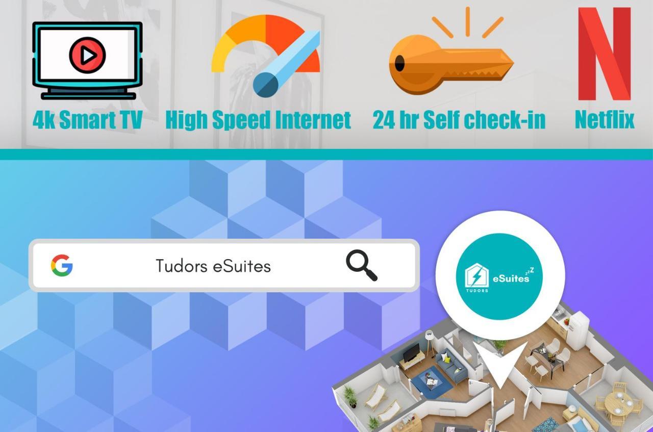 Tudors Esuites 4 Bedroom House Driveway & Garden Μπέρμιγχαμ Εξωτερικό φωτογραφία